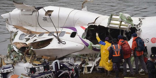 Taiwan kerahkan tim khusus selidiki penyebab kecelakaan TransAsia