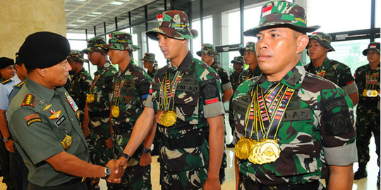 Juara umum terus, TNI AD kalahkan tentara AS, Inggris dan Malaysia