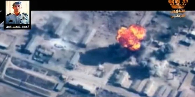 Tumpas ISIS, jet tempur Yordania bombardir gudang senjata