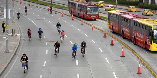 Kurangi polusi, Kolombia gelar car free day selama seminggu