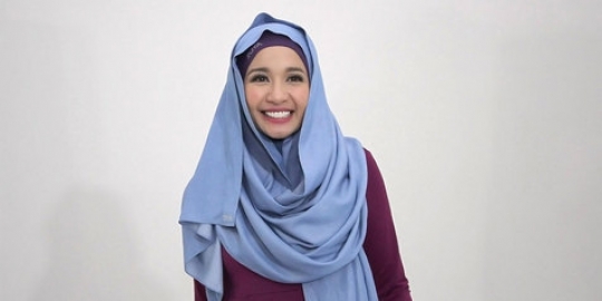 Laudya Cynthia Bella lebih suka hijab yang simple 