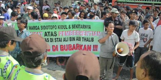 Larang Maulid Nabi, STAI Ali bin Abi Thalib didemo warga Surabaya