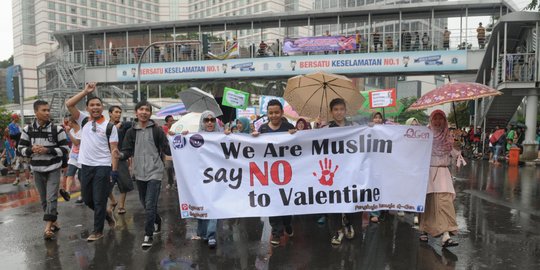 Massa QGen imbau masyarakat tidak rayakan Hari Valentine