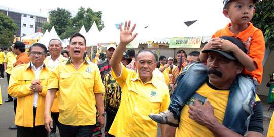 Ical yakin konflik internal tak ganggu Golkar bertarung di pilkada