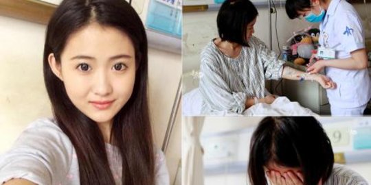 Gadis paling cantik di China meninggal karena kanker