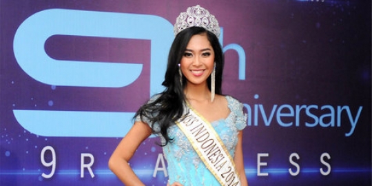 Curhatan Maria Rahajeng sebelum lengser dari Miss Indonesia 2014