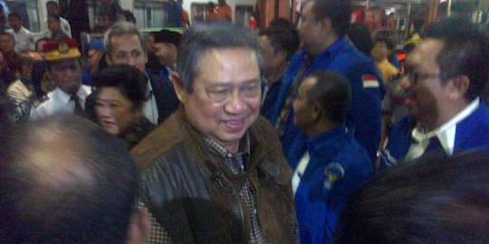 Datang ke Yogya, SBY naik KA Sancaka dengan gerbong khusus