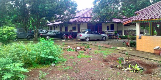 Ini rumah Mandra, sepi setelah pengumuman tersangka korupsi TVRI