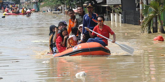 Korban banjir di Babelan tak tersentuh bantuan dari pemerintah