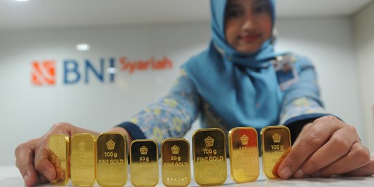 Kembali bergairah, harga emas naik Rp 3.000 per gram