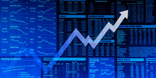 Akhir pekan mendung, IHSG melesat 22 poin