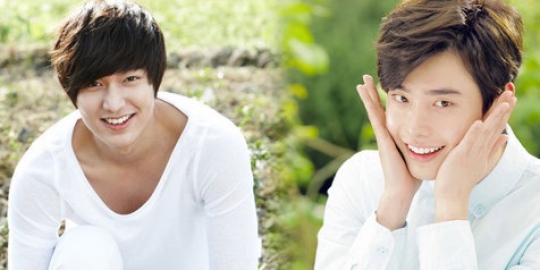 Pakai baju pink, Lee Jong Suk lebih ganteng dari Lee Min Ho | merdeka.com