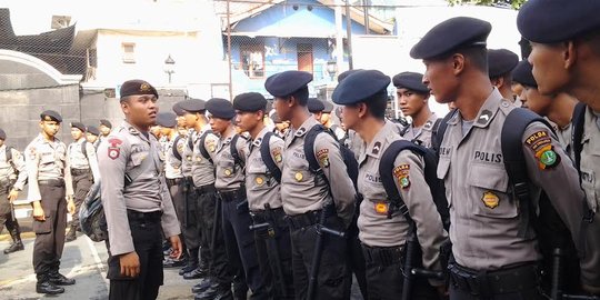 Sidang putusan praperadilan Komjen Budi Gunawan dijaga 500 polisi