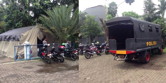 Gugatan dikabulkan, rumah BG dijaga ketat polisi