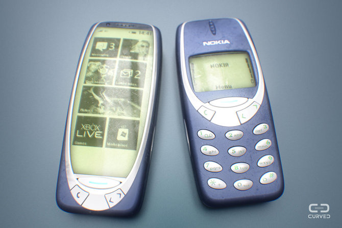 smartphone nokia 3310 dan sony ericsson t28