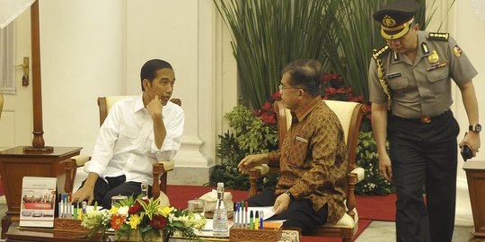 Rapat paripurna di Istana Bogor, Jokowi evaluasi menteri