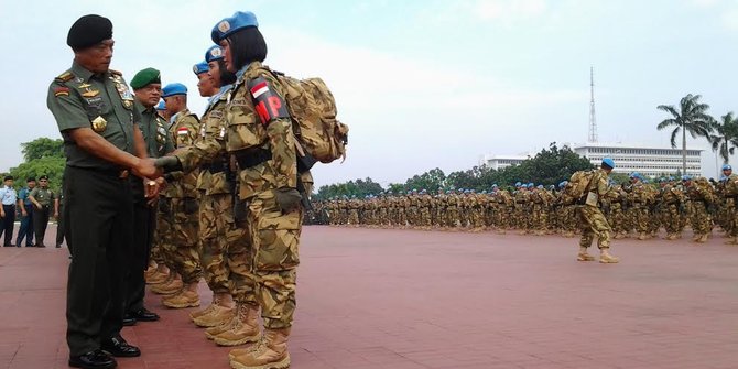 800 Prajurit TNI bawa tank Anoa ke Sudan dalam misi perdamaian PBB