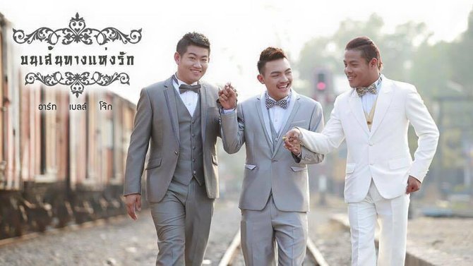 pernikahan kontroversial pasangan gay thailand