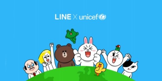 LINE tandatangani kesepakatan global dengan UNICEF