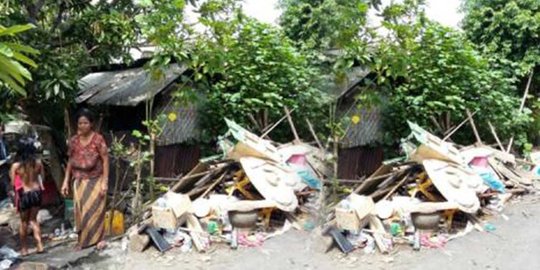 tanah pasutri tua tinggal di gubuk reot bersama anak rev2