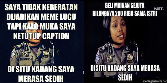 Ini meme-meme lucu Brippol Dewi yang menghebohkan dunia sosmed