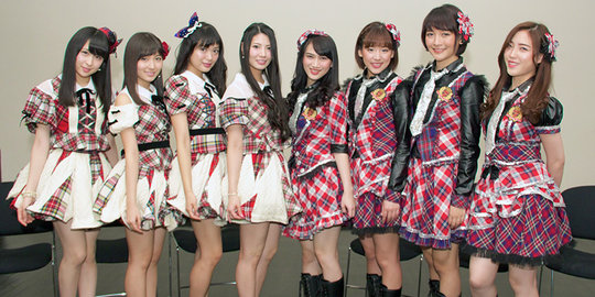 Kompaknya AKB48 dan JKT48 saat jelang konser bareng