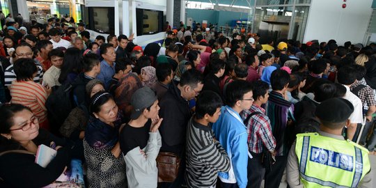 Ini antrean ribuan penumpang Lion Air minta pengembalian uang tiket