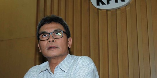 Johan Budi tak hadir di Mabes Polri karena 'jaga' KPK