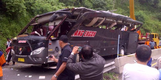 Bus Sang Engon kecelakaan tewaskan 16 orang karena sopir kelelahan