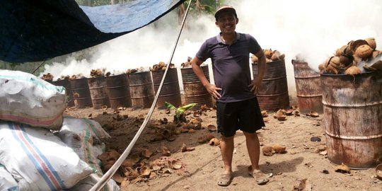 Terjun ke bisnis kopra, pemuda ini tinggalkan status bankir