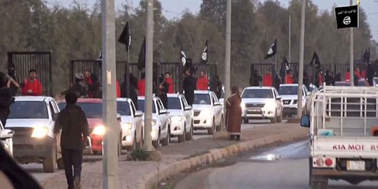 Militan ISIS arak 21 pejuang Kurdi keliling kota di Irak