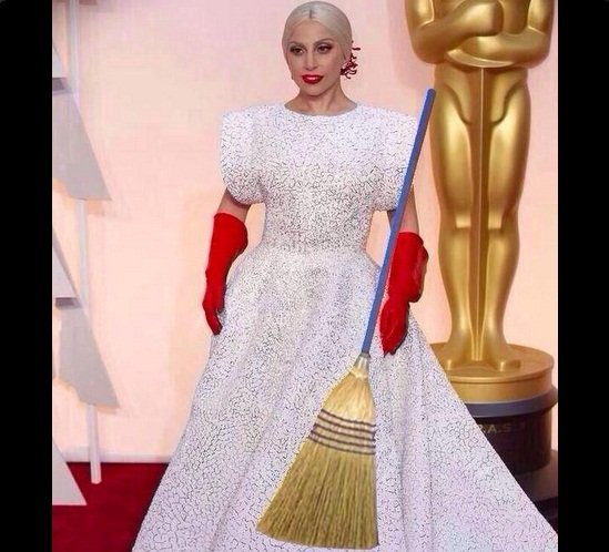 meme lady gaga di oscar