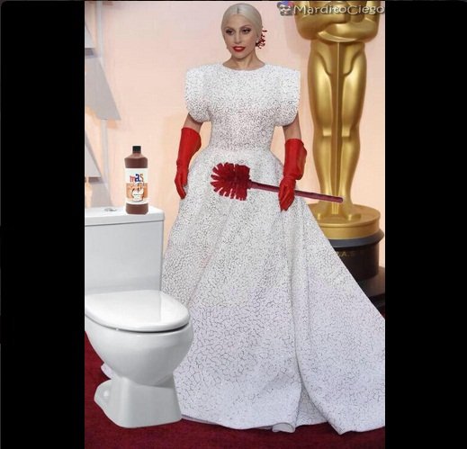 meme lady gaga di oscar