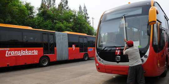 Sistem e-tiket Transjakarta masih kacau