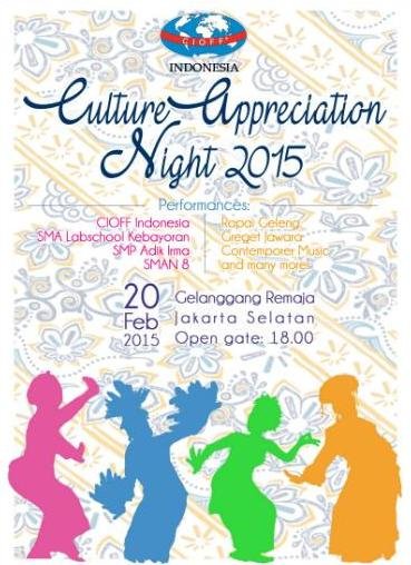 cioff indonesia culture appreciation night 2015