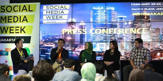 Penggunaan media sosial di Indonesia belum produktif