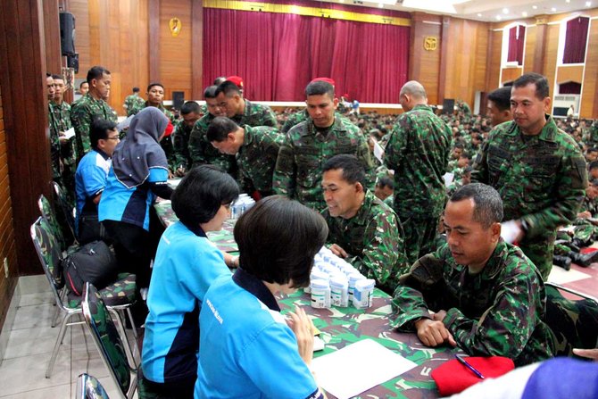 kopassus tes narkoba