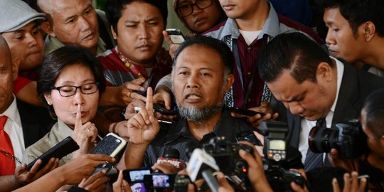 Kembali diperiksa, Bambang Widjojanto pasrah bila ditahan Bareskrim