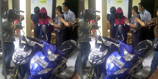 Biar bisa ngeceng sama pacar, siswa SMP berprestasi nekat curi motor