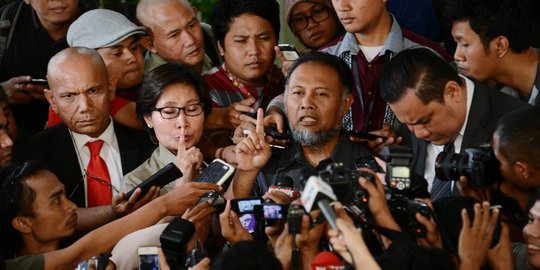 Bambang Widjojanto tolak diperiksa, polisi panggil lagi Jumat