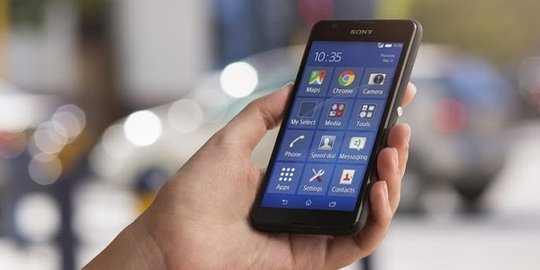 Sony rilis smartphone kelas menengah dengan konektivitas super