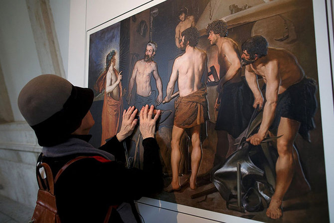 lukisan 3d di museum prado