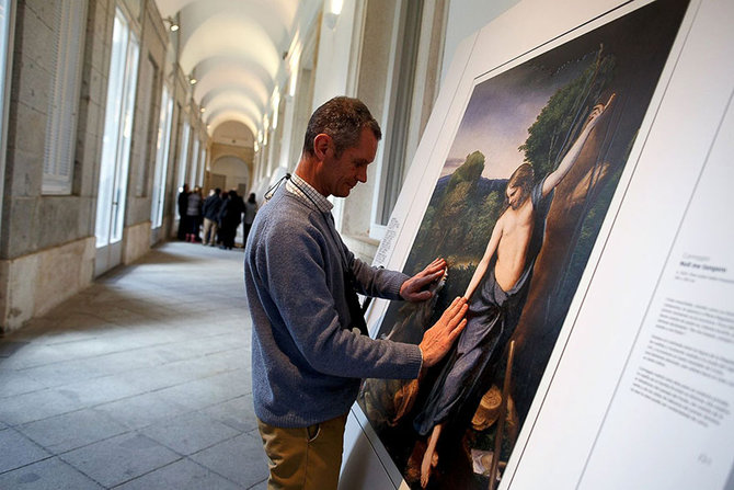 lukisan 3d di museum prado