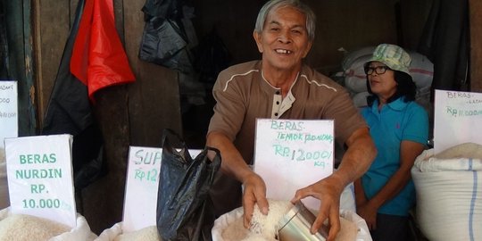 Ibu-ibu menjerit harga beras paling murah Rp 9.500 per liter