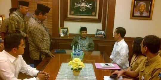 Jelang Muktamar ke-33, pengurus PBNU temui Jokowi di Istana Bogor