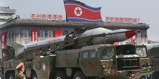 Lima tahun lagi Korea Utara punya 100 senjata nuklir