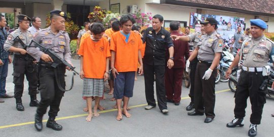 Operasi sikat Semeru, puluhan penjahat diamankan Polres Kediri Kota