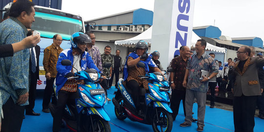 30.000 motor pabrikan Suzuki Indonesia tembus pasar Jepang dan Eropa