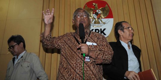 Ruki mau curhat kasus BG, Jokowi bilang itu urusan penegak hukum