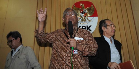 Kesal dituding lemahkan KPK, Ruki sebut 'Yang mendirikan KPK siapa?'